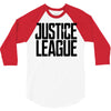 justice league 3/4 Sleeve Shirt