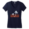 California Women's V-Neck T-Shirt