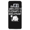 anything unrelated to elephants is irrelephant Samsung Galaxy S7