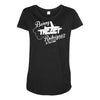 benny the jet Maternity Scoop Neck T-shirt