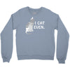i cat even Crewneck Sweatshirt