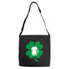 drink and irish Adjustable Strap Totes