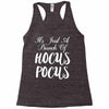 It's Just A Bunch Of Hocus Pocus Racerback Tank