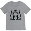 big tough gorilla musculine V-Neck Tee