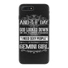 And 8th Day God Look Down So God Made A Gemini Girl iPhone 7 Plus Case