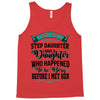 i don't have stepdaughter funny gift for stepdad Tank Top