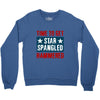 star spangled hammered Crewneck Sweatshirt