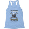 motocross extreme Racerback Tank