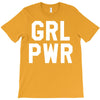 girl power white logo T-Shirt