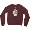 Flipping Someone Off Crewneck Sweatshirt
