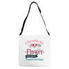 A December Girl Like A Flowers Adjustable Strap Totes
