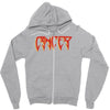 cancer logo Zipper Hoodie