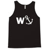 w anchor funny pub joke Tank Top
