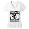 michonne's katana training Women's V-Neck T-Shirt