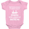 fishing funny Baby Bodysuit