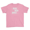 real men quilt Youth Tee