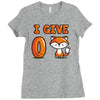 zero fox Ladies Fitted T-Shirt