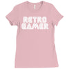 retro gamer Ladies Fitted T-Shirt