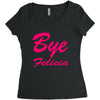 bye felicia Women's Triblend Scoop T-shirt