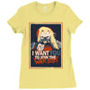 yo joe Ladies Fitted T-Shirt