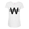 dauble Maternity Scoop Neck T-shirt