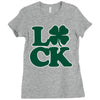 luck Ladies Fitted T-Shirt