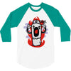 scream (3) 3/4 Sleeve Shirt