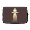 alien coffee invasion Laptop sleeve