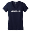 amg logo Women's V-Neck T-Shirt
