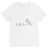 hunting heartbeat V-Neck Tee