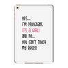Yes...I'm Pregnant.It's a Girl! And No...You Can't Touch My Belly! iPad Mini 4