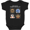 select your co pilot Baby Bodysuit