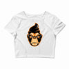 monkey cool Crop Top