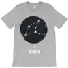 Virgo Zodiac Sign Minimal Design T-Shirt