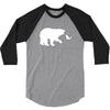 Bear Fishing 3/4 Sleeve Shirt