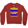 proud dad nurse Crewneck Sweatshirt