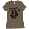penguin pilot Ladies Fitted T-Shirt