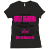 I&rsquo;m Called Great Grandma Because I&rsquo;m Way Too Cool To Be Called Gra Ladies Fitted T-Shirt