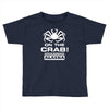 on the crab. Toddler T-shirt