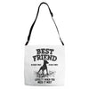 Best Friend Doberman Adjustable Strap Totes