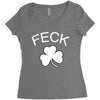 feck Women's Triblend Scoop T-shirt