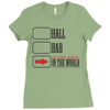 hall bad Ladies Fitted T-Shirt