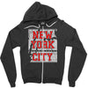 new york city Zipper Hoodie