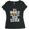 be an eleven Women's Triblend Scoop T-shirt