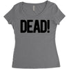 dead Women's Triblend Scoop T-shirt