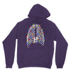 skeleton christmas tree Unisex Hoodie