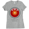 computer says no Ladies Fitted T-Shirt