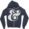 ampersand Zipper Hoodie