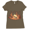 campfire Ladies Fitted T-Shirt