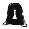 Chess King and Pawn Drawstring Bags